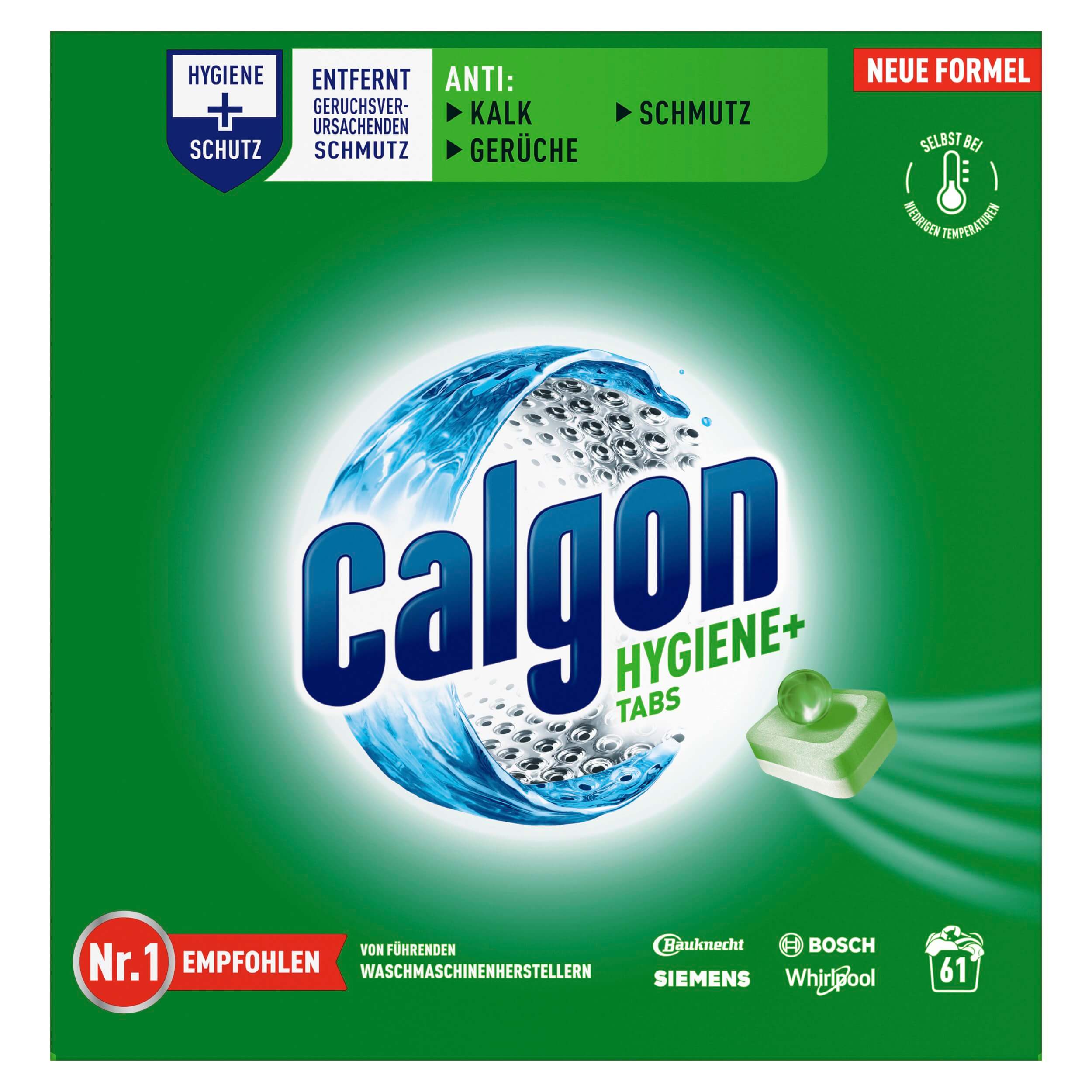 Calgon Hygiene+ Tabs 4X60ER
